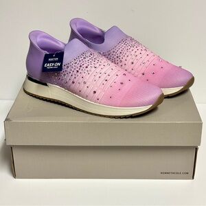 Kenneth Cole Reaction Cameron Jewel EZ ON Slip-on Sneakers Women's 9.5 M Unicorn